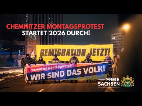 Mit neuem Schwung: Chemnitzer Montagsprotest startet 2026 durch!