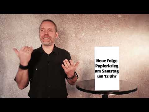 Neue Folge Papierkrieg am Samstag Neue Folge Papierkrieg am Samstag