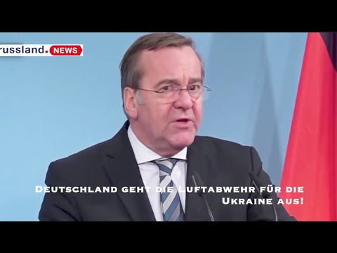 Pistorius: Deutschland geht die Luftabwehr für die Ukraine aus! Pistorius: Deutschland geht die Luftabwehr für die Ukraine aus!