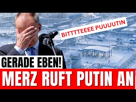 Plötzlich brechen Gasreserven ein, MERZ BETTELT BEI PUTIN ! Plötzlich brechen Gasreserven ein, MERZ BETTELT BEI PUTIN !
