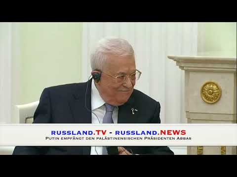 Putin empfängt den palästinensischen Präsidenten Abbas Putin empfängt den palästinensischen Präsidenten Abbas