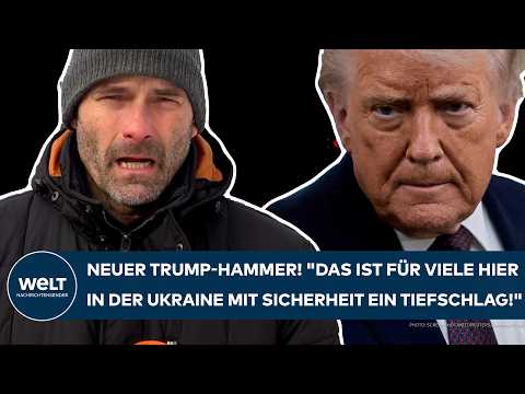 PUTINS KRIEG: Trump-Hammer! „Das ist für viele hier in der Ukraine mit Sicherheit ein Tiefschlag!“ PUTINS KRIEG: Trump-Hammer! „Das ist für viele hier in der Ukraine mit Sicherheit ein Tiefschlag!“