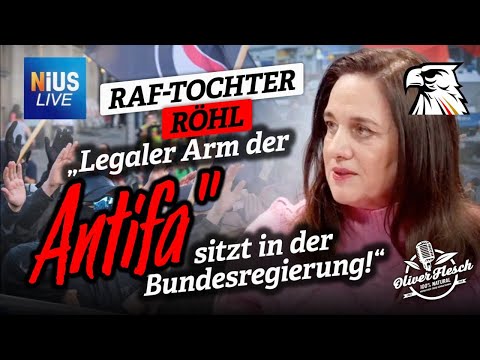 RAF-Tochter Bettina Röhl:„Legaler Arm der Antifa“ sitzt in der Bundesregierung!“
