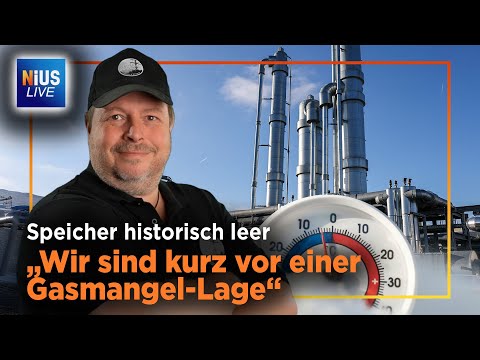 Rekordtief: Gasspeicher sind bedrohlich leer – Experte erklärt warum | NIUS Live vom 23.01.2026 Rekordtief: Gasspeicher sind bedrohlich leer – Experte erklärt warum | NIUS Live vom 23.01.2026