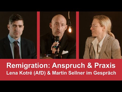 Remigration: Anspruch & Praxis – Lena Kotré & Martin Sellner im Gespräch
