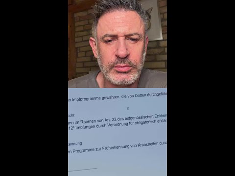 [SATIREVIDEO] CHF20’000 Busse will Bruno Damann (SG) für Leute, die sich nicht impfen lassen wollen