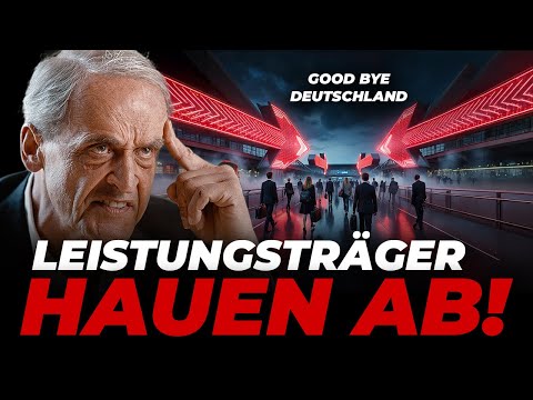 SCHOCK PROGNOSE: 360.000 Leistungsträger hauen ab – Rekordjahr für Deutschland!