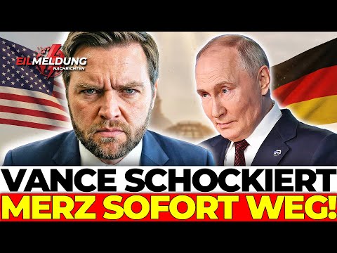 SENSATION: US-Vize Vance verlangt Merz-Rücktritt – lobt AfD als “verlässlichen Partner”!
