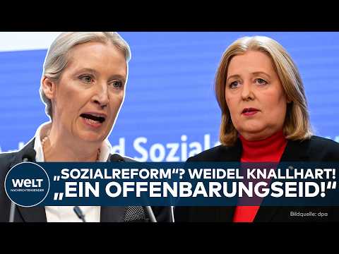 SOZIALREFORM?: „Noch größere Aufblähung!“ – Weidel degradiert Vorhaben der Regierung! SOZIALREFORM?: „Noch größere Aufblähung!“ – Weidel degradiert Vorhaben der Regierung!
