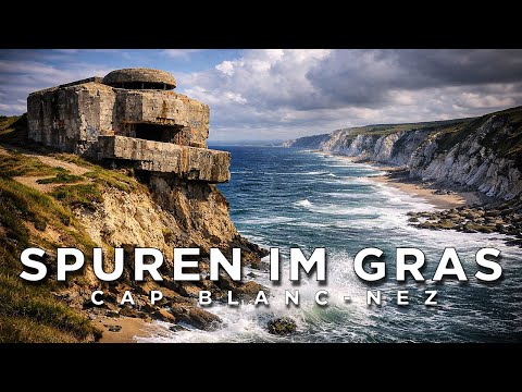 Spuren im Gras: Der Atlantikwall an der Steilküste von Cap Blanc-Nez Spuren im Gras: Der Atlantikwall an der Steilküste von Cap Blanc-Nez