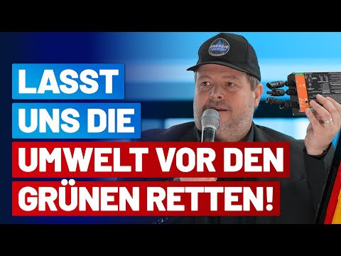 Stefan Spiegelsperger von @OutdoorChiemgau auf dem Windkraft-Symposium der AfD-Fraktion im Bundestag