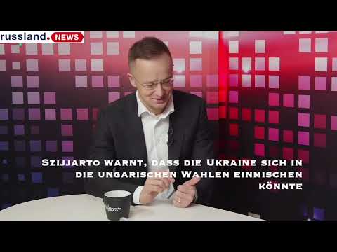 Szijjarto warnt, dass die Ukraine sich in die ungarischen Wahlen einmischen könnte Szijjarto warnt, dass die Ukraine sich in die ungarischen Wahlen einmischen könnte