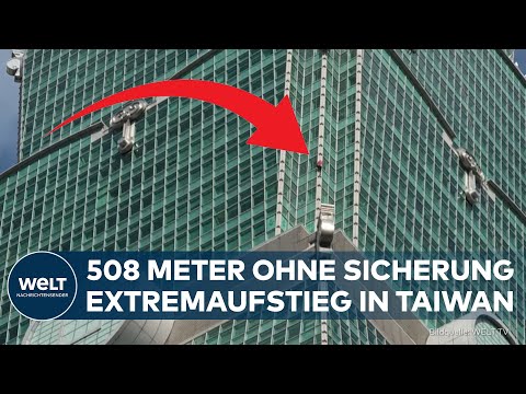 TAIPEH: Ohne Sicherung auf 508 Meter – Alex Honnolds riskanter Netflix-Aufstieg! TAIPEH: Ohne Sicherung auf 508 Meter – Alex Honnolds riskanter Netflix-Aufstieg!