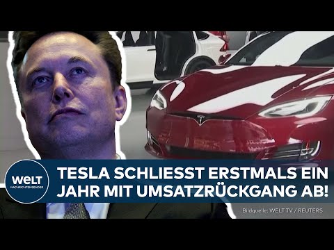 TESLA IN DER KRISE: Umsatz und Gewinn brechen ein – Musk setzt auf Roboter und Robotaxis!