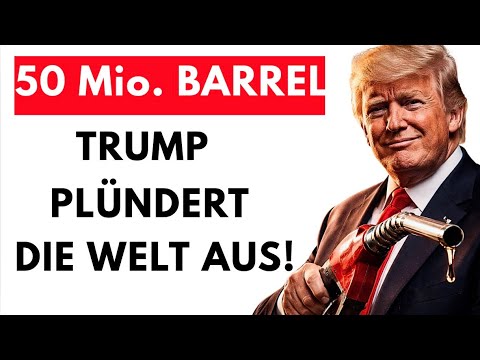 Trump greift gnadenlos zu!💥:50 Millionen Barrel Öl verschwunden💥 Raub im Namen der Freiheit🚨