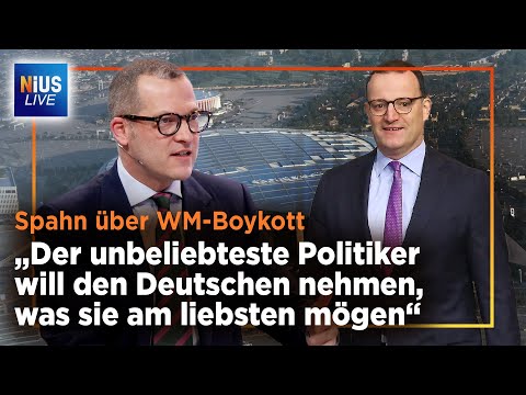 Trump und Grönland: Spahn schockt mit Aussage zu möglichem WM-Boykott | NIUS Live vom 26.01.2026 Trump und Grönland: Spahn schockt mit Aussage zu möglichem WM-Boykott | NIUS Live vom 26.01.2026