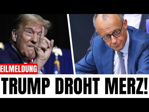 Trump VERWEIGERT Zusammenarbeit mit Merz ! Merz völlig außer sich Trump VERWEIGERT Zusammenarbeit mit Merz ! Merz völlig außer sich