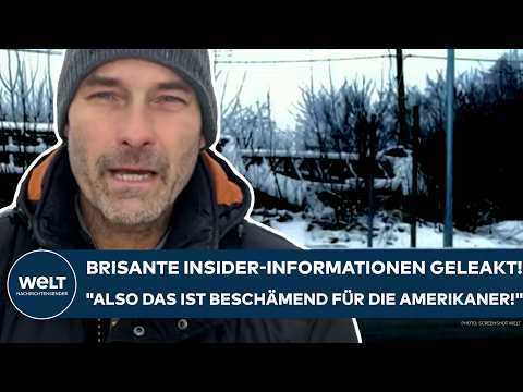 UKRAINE-KRIEG: Brisante Insider-Informationen geleakt! „Also das ist beschämend für die Amerikaner!“