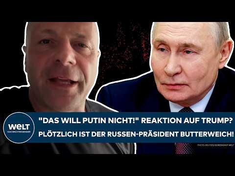 UKRAINE-KRIEG: „Das will Putin nicht!“ Reaktion auf Trump? Russen-Präsident plötzlich butterweich!