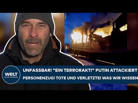 UKRAINE-KRIEG: Unfassbar! „Ein Terrorakt!“ Putin attackiert Personenzug! Tote und Verletzte! UKRAINE-KRIEG: Unfassbar! „Ein Terrorakt!“ Putin attackiert Personenzug! Tote und Verletzte!