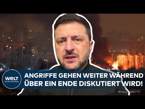 UKRAINE-KRIEG: „Unvorstellbar viele Raketen abgeschossen!“ Russland setzt Angriffe weiter fort!
