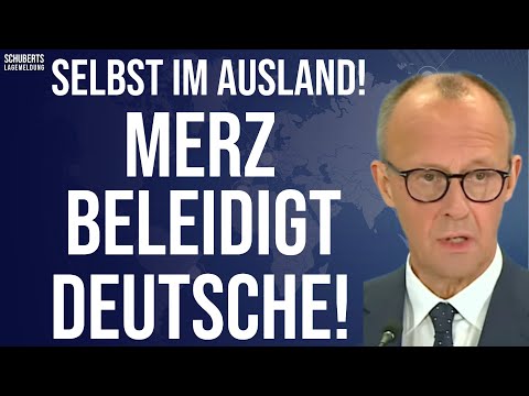 Unerträglich!💥Lügen-Merz blamiert Deutschland in aller Welt!💥Massen-Demos gegen Merz angekündigt!