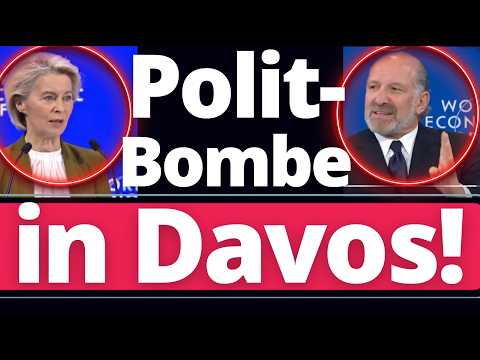 US-Handelsminister zerpflückt WEF Elite in DAVOS! Ganzer Saal schweigt!