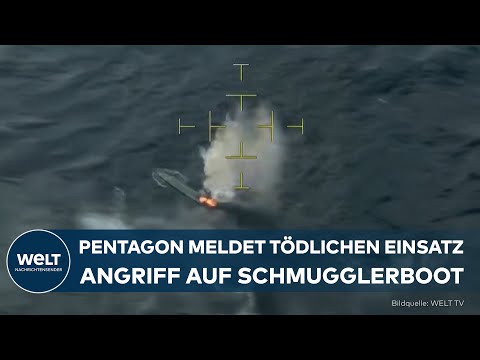 USA: Militär greift Schmugglerboot an – Zwei Tote – Pentagon spricht von Drogenboot und Terrorbezug!