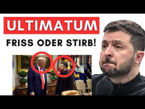USA setzen Selensky Pistole auf die Brust – Ukraine verliert alles! USA setzen Selensky Pistole auf die Brust – Ukraine verliert alles!