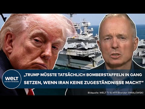 USA VOR IRAN: Was passiert, wenn die Mullahs sich nicht bewegen? Für Trump gibt es nur eine Option!