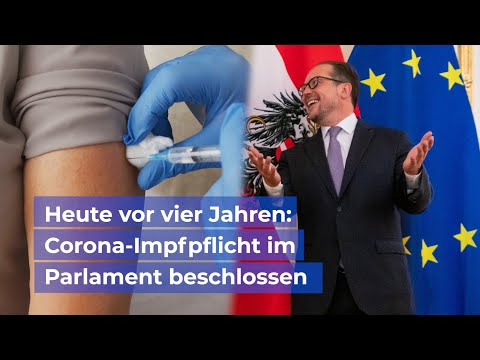 Vor vier Jahren: Corona-Impfpflicht im österreichischen Parlament beschlossen