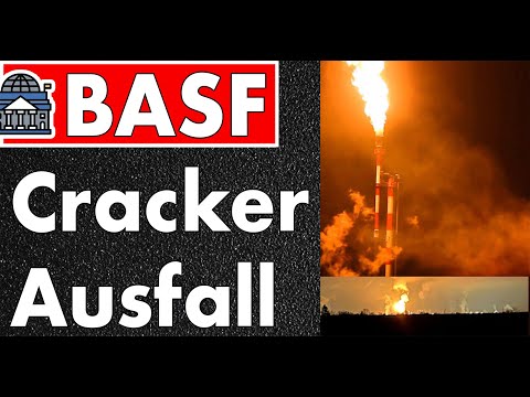 Wieder Cracker-Ausfall bei BASF in Ludwigshafen! Fackel erleuchtet Rhein-Neckar-Kreis!