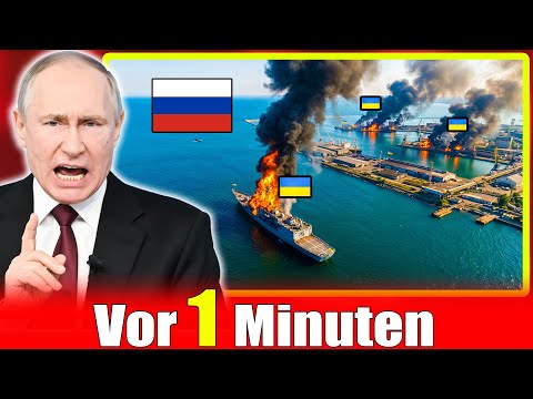 100 % Trefferquote! Russische Artillerie begräbt ukrainische Marine im Schwarzen Meer