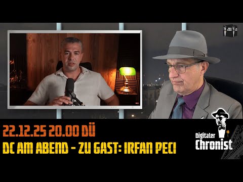 22.12.25 20.00 DÜ DC am Abend – Zu Gast: Irfan Peci