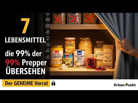 7 Lebensmittel, die 99% der Prepper übersehen – Der geheime Vorrat