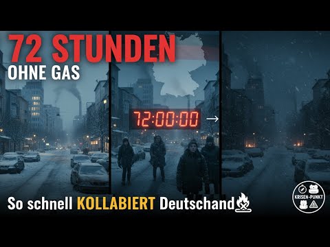 72 Stunden ohne Gas: So schnell kollabiert Deutschland.