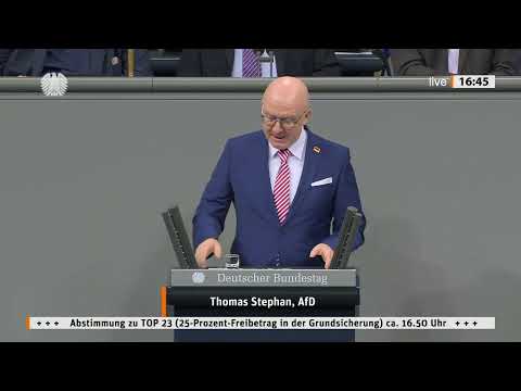 AfD-Politiker Thomas Stephan sagt: Ausländer kassieren Rente – Deutsche sammeln Flaschen