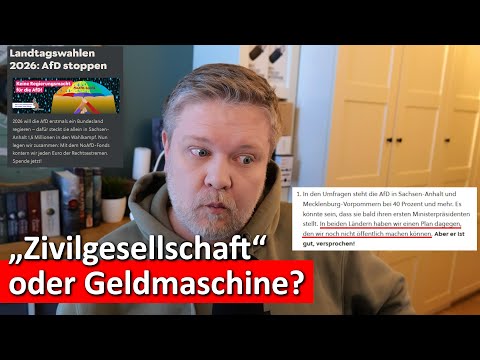 AfD verhindern, Millionen kassieren: Das Geschäftsmodell der Zivilgesellschaft AfD verhindern, Millionen kassieren: Das Geschäftsmodell der Zivilgesellschaft