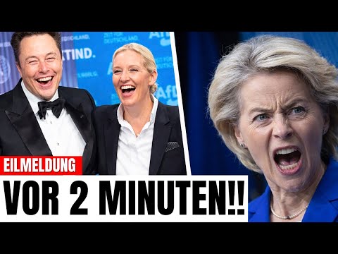 Alice Weidel & Elon Musk ARBEITEN JETZT ZUSAMMEN ! (Panik bei EU-Eliten!) Alice Weidel & Elon Musk ARBEITEN JETZT ZUSAMMEN ! (Panik bei EU-Eliten!)