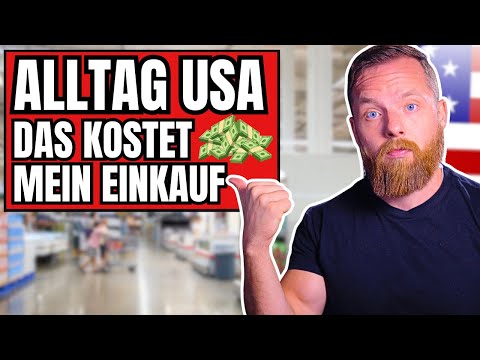Alltag USA: So viel kostet mein Einkauf für 2 Wochen! Alltag USA: So viel kostet mein Einkauf für 2 Wochen!