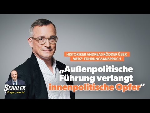 Andreas Rödder über Merz’ Führungsanspruch: „Außenpolitische Führung verlangt innenpolitische Opfer“ Andreas Rödder über Merz’ Führungsanspruch: „Außenpolitische Führung verlangt innenpolitische Opfer“