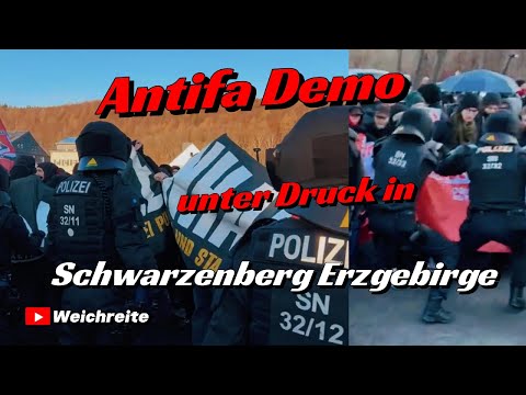 Antifa Demo unter Druck in Schwarzenberg/Erzgebirge 13.12.25 Teil 2 Antifa Demo unter Druck in Schwarzenberg/Erzgebirge 13.12.25 Teil 2