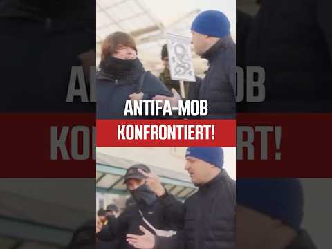 Antifa-Mob in Schwarzenberg konfrontiert! Antifa-Mob in Schwarzenberg konfrontiert!