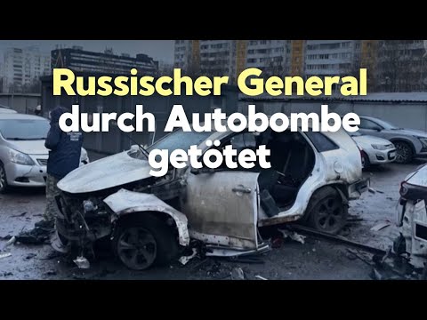 Autobombe tötet russischen General – Moskau beschuldigt ukrainischen Geheimdienst Autobombe tötet russischen General – Moskau beschuldigt ukrainischen Geheimdienst
