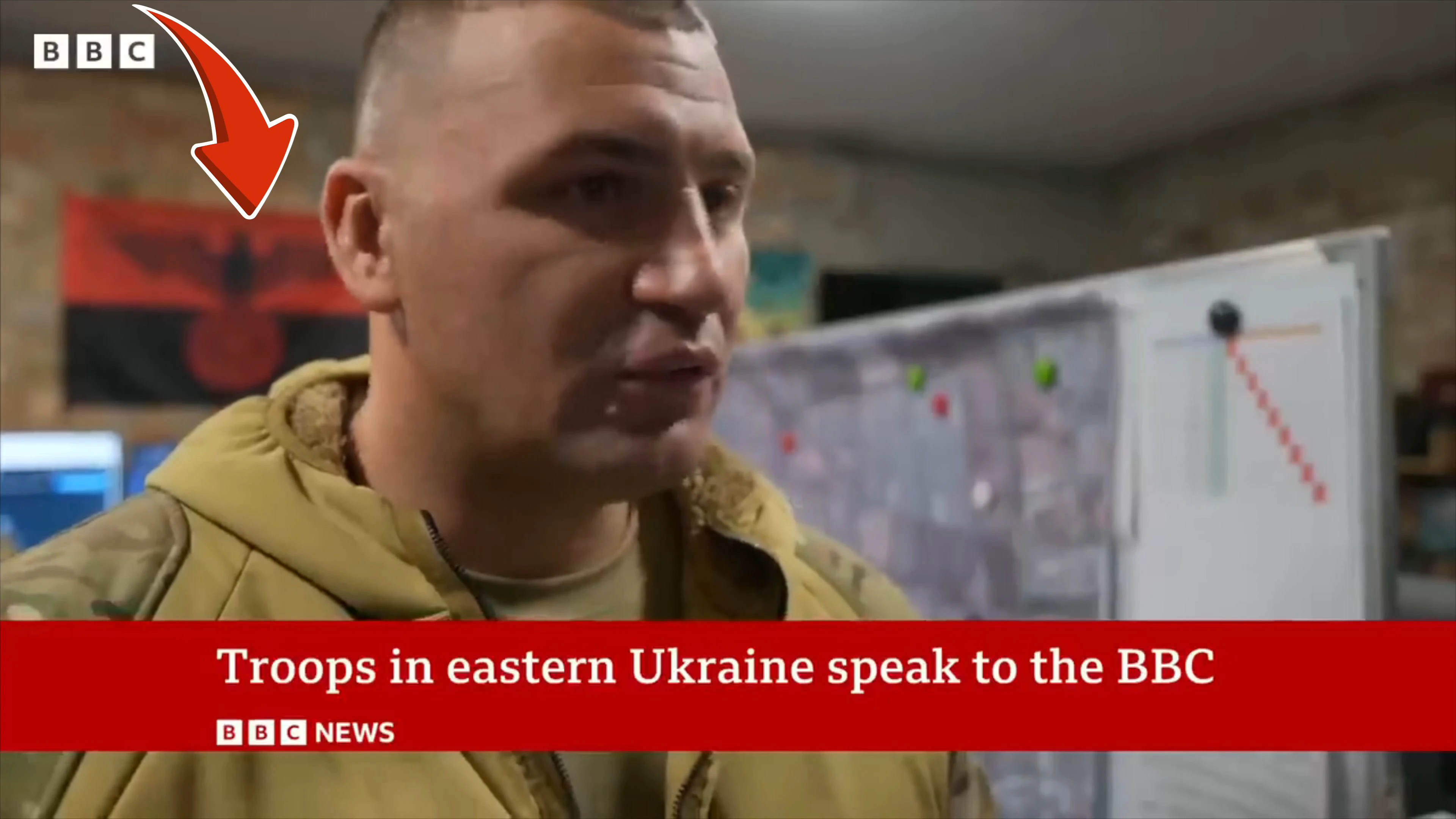 BBC shown us all here on 1:45 that Ukraine commanders are using Nazi symbols BBC shown us all here on 1:45 that Ukraine commanders are using Nazi symbols