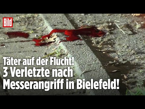 BIELEFELD: Messerangriff am Supermarkt! 3 Verletzte, Täter auf der Flucht – Polizei ermittelt! BIELEFELD: Messerangriff am Supermarkt! 3 Verletzte, Täter auf der Flucht – Polizei ermittelt!