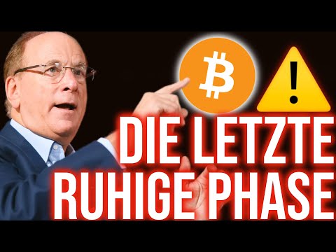 BlackRock weiß etwas: Warum Bitcoin JETZT gefährlich ruhig ist BlackRock weiß etwas: Warum Bitcoin JETZT gefährlich ruhig ist