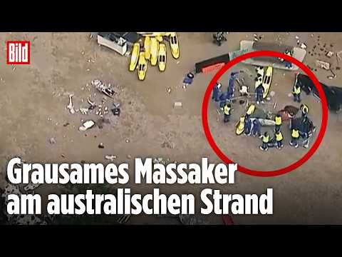 BONDI BEACH: Antisemitischer Terror-Anschlag in Australien! 16 Tote BONDI BEACH: Antisemitischer Terror-Anschlag in Australien! 16 Tote