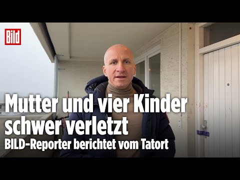 BRUTALE ATTACKE IN BERGKAMEN: Mutter und vier Kinder niedergestochen BRUTALE ATTACKE IN BERGKAMEN: Mutter und vier Kinder niedergestochen