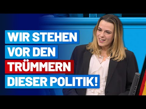Carina Schießl über die Verantwortungslosigkeit der Altparteien! – AfD-Fraktion im Bundestag Carina Schießl über die Verantwortungslosigkeit der Altparteien! – AfD-Fraktion im Bundestag